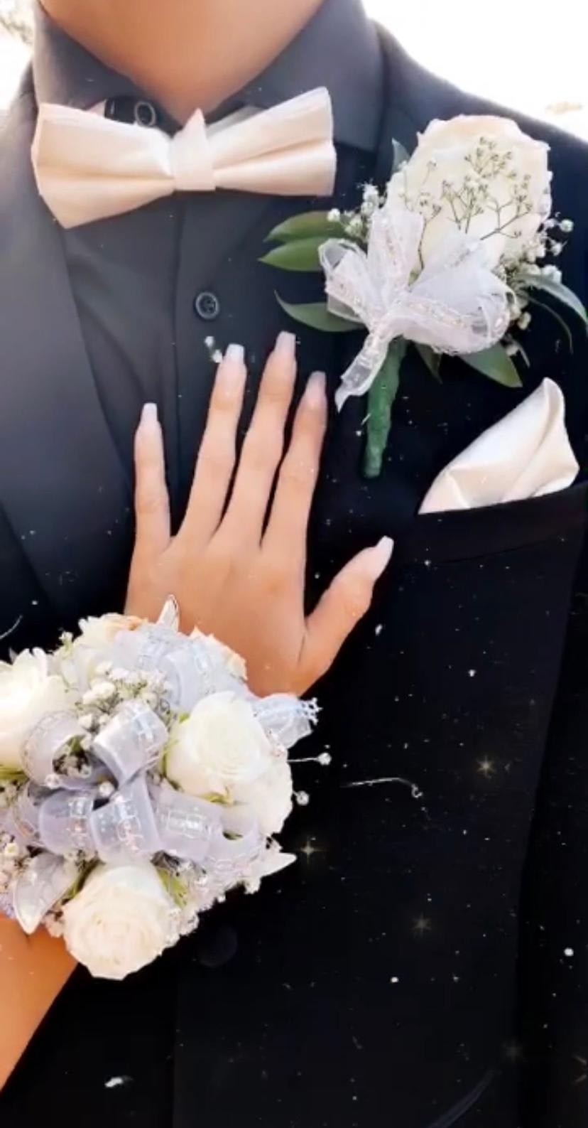 Matching Wrist Corsage Boutinere In Lihue Hi Flowers Forever Llc