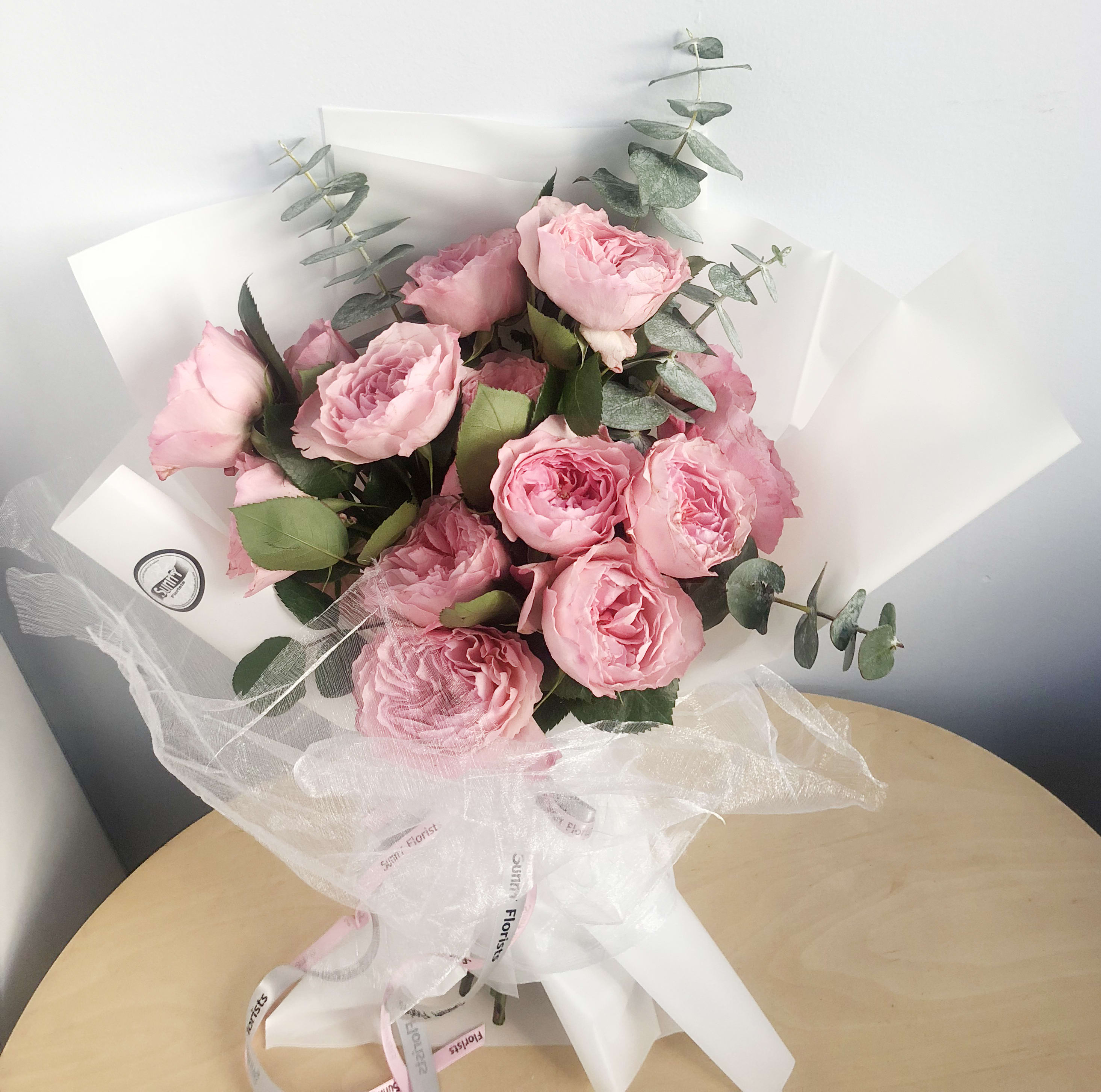 Garden Rose Bouquet By Sunny Florists
