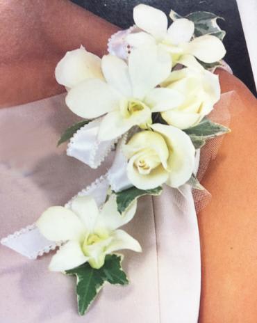 Rose Orchid Corsage In San Jose Ca Valley Florist