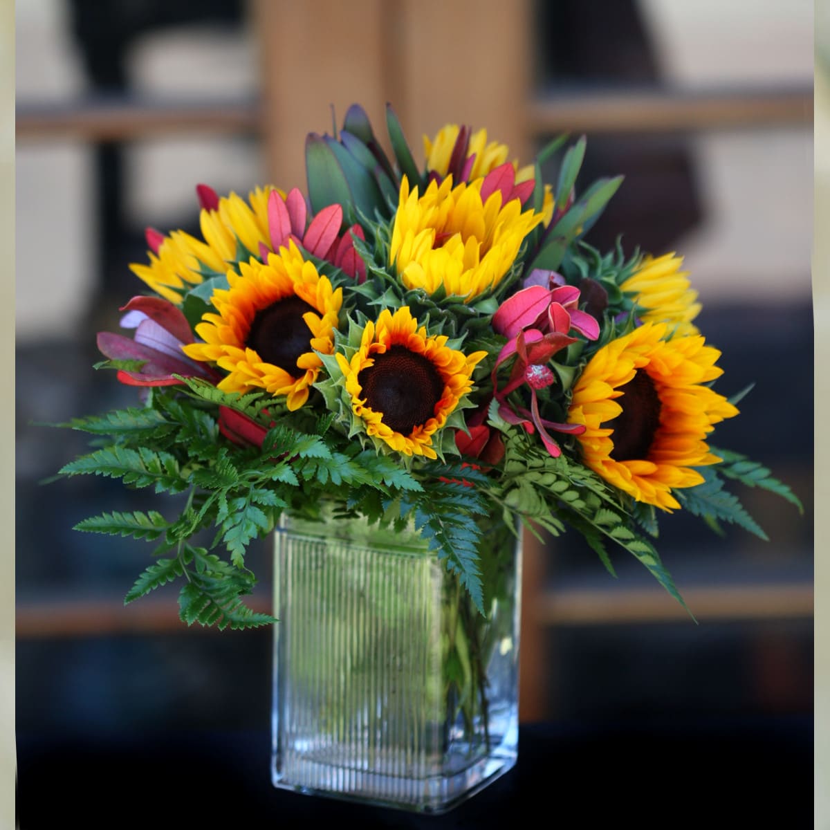 Autumn Sunflowers Sf965 In Claremont Ca Sherwood Florist Uniqueart Gallery