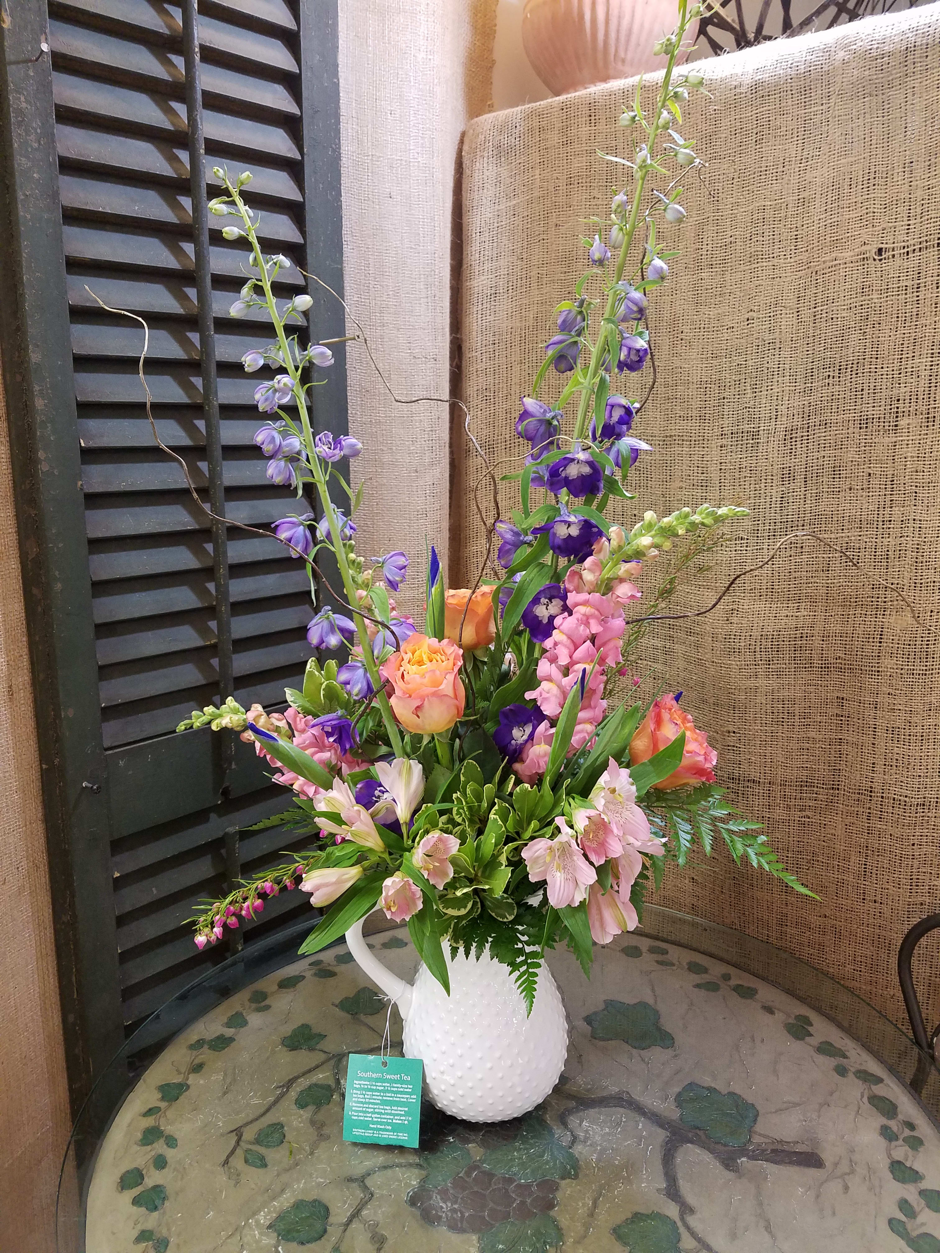 Spring Pitcher Keepsake in OH Haehn Florist & Greenhouses