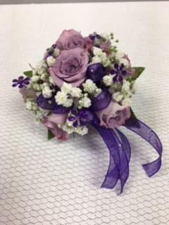 rose wrist corsage