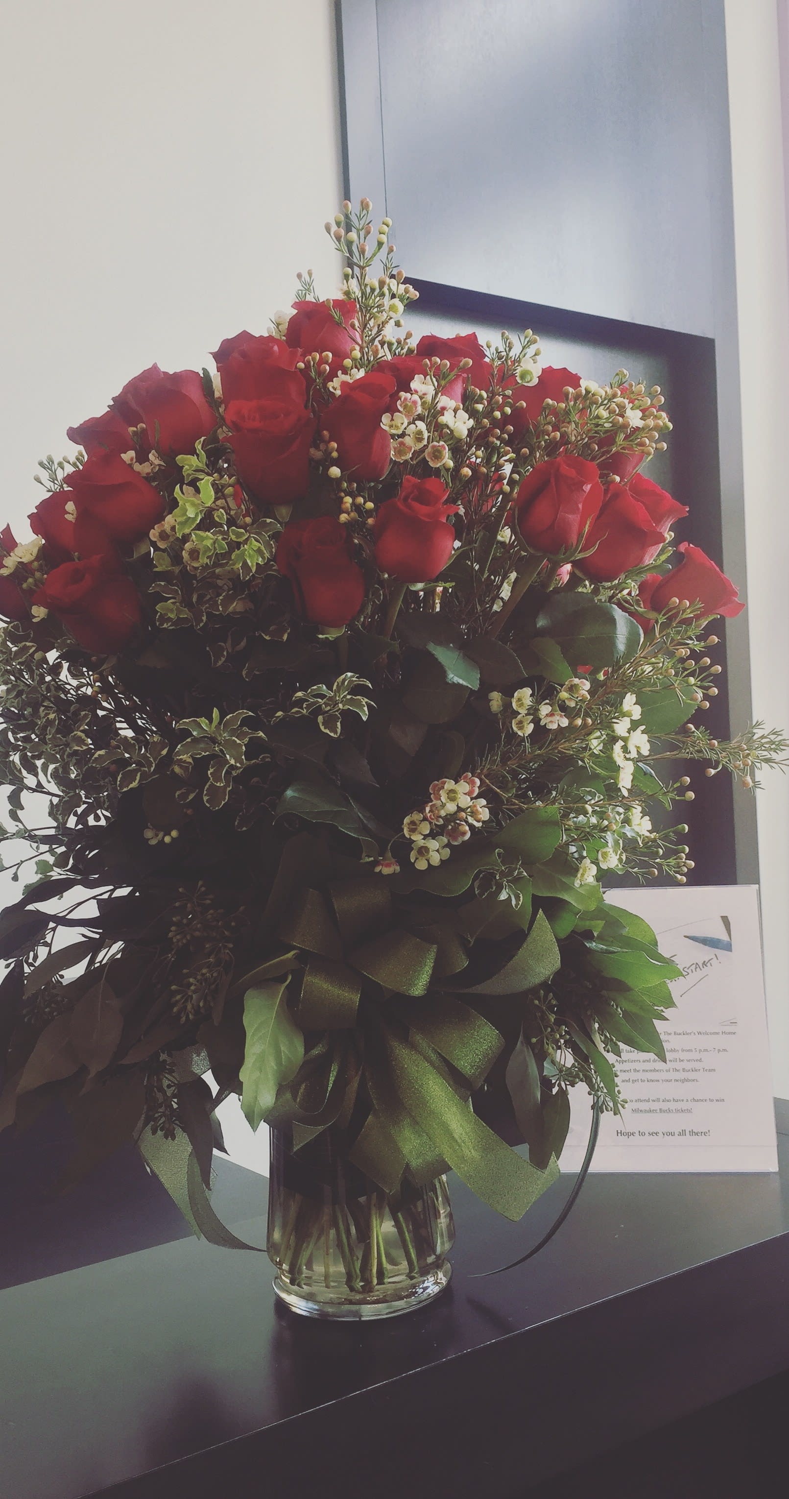 3 Dozen Red Roses In Milwaukee Wi Erica S Blooming Inspirations