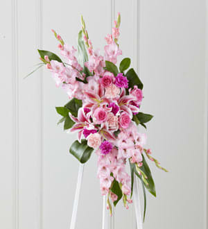 The FTD Sweet Farewell Standing Spray in Midland, MI ...