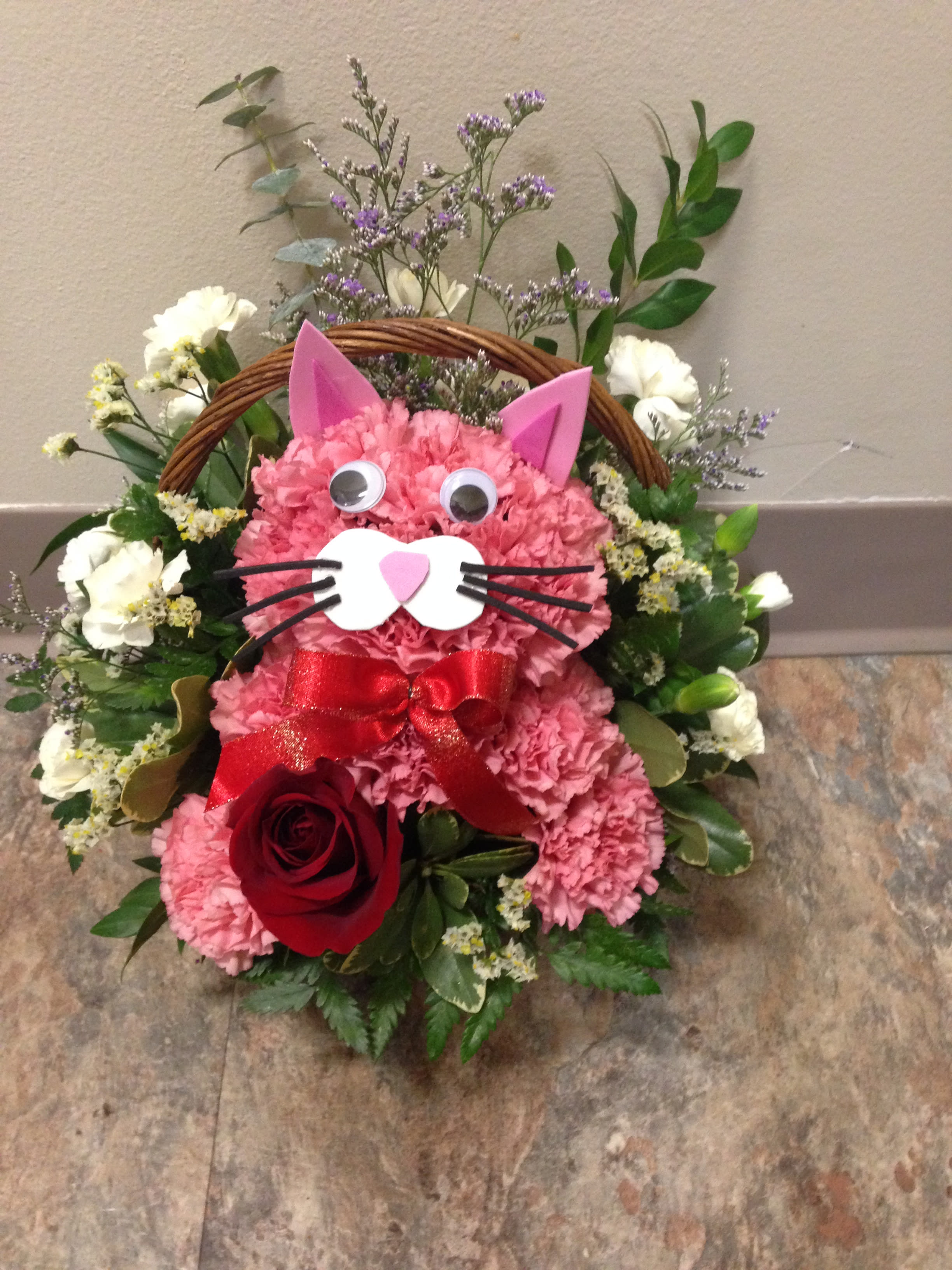 Fabulous Feline Bouquet By Michelle S Creative Design
