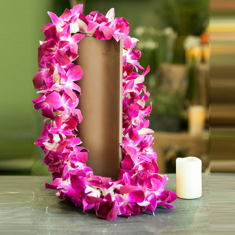 Double Orchid Leis In San Diego Ca Timeless Blossoms