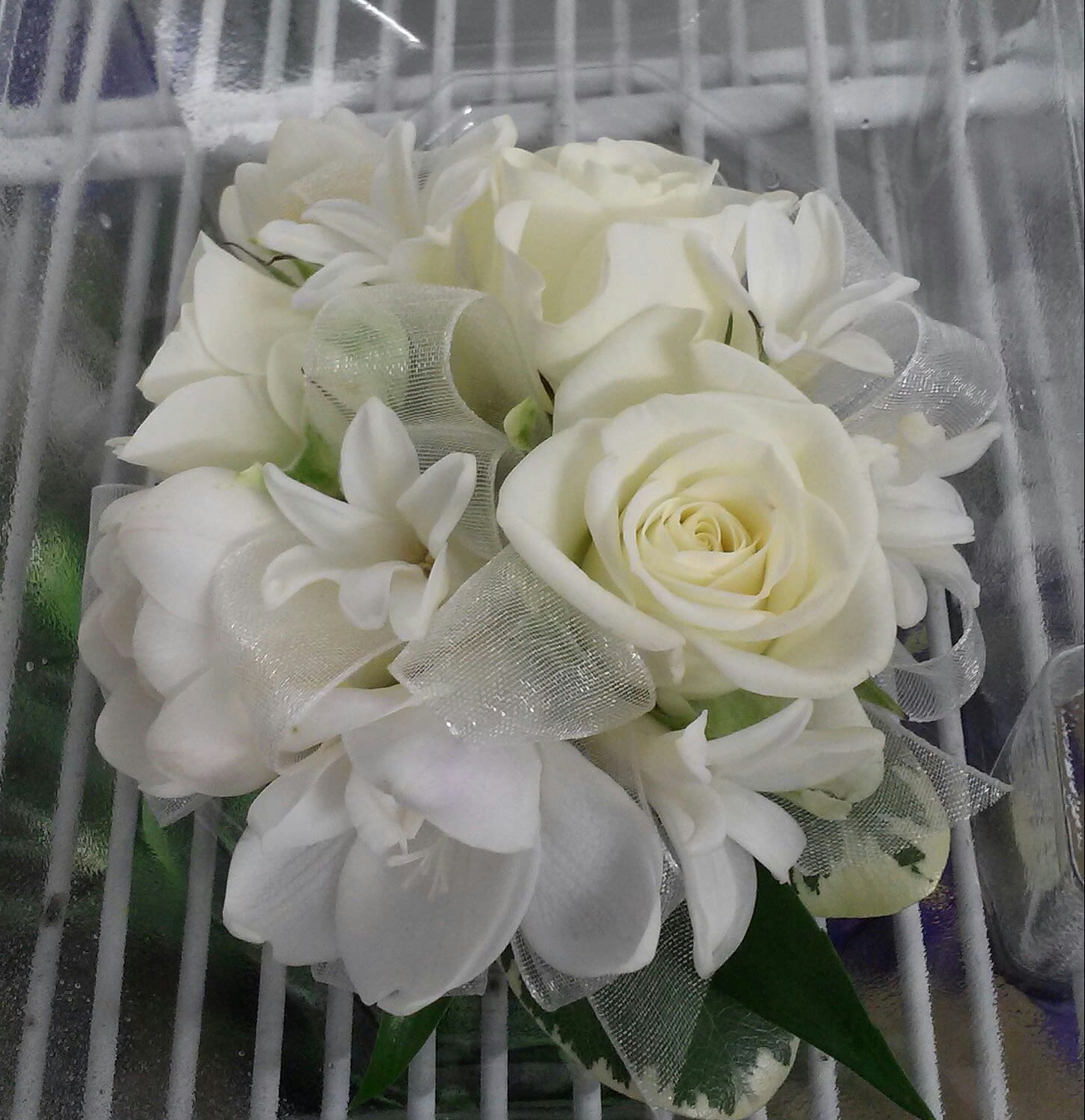 All White Corsage in Wayzata, MN Candlelight Floral & Gifts