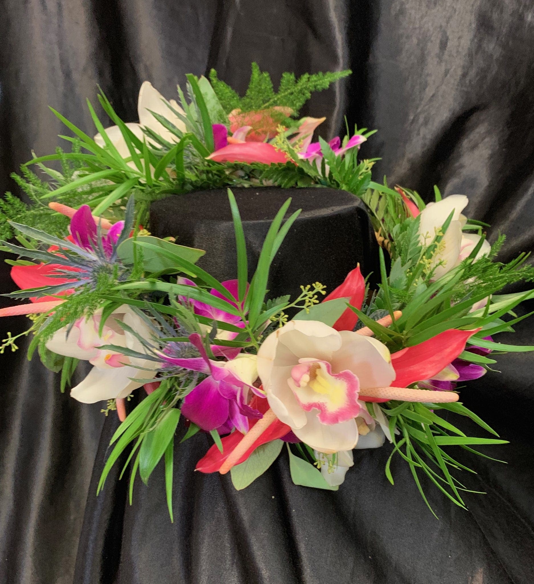 Unstructured Haku Lei 1 In Lihue Hi Flowers Forever Llc