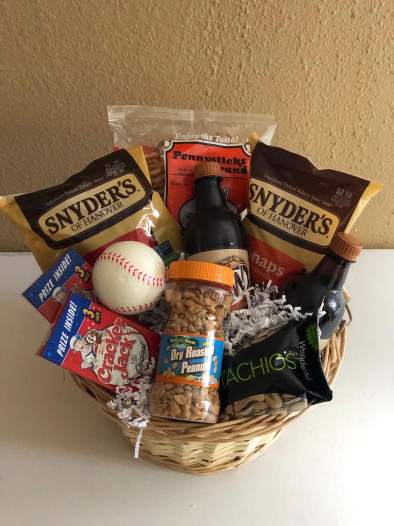 baseball ball basket