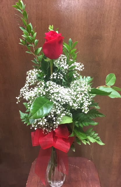 Single Rose Budvase By The Floral Secret