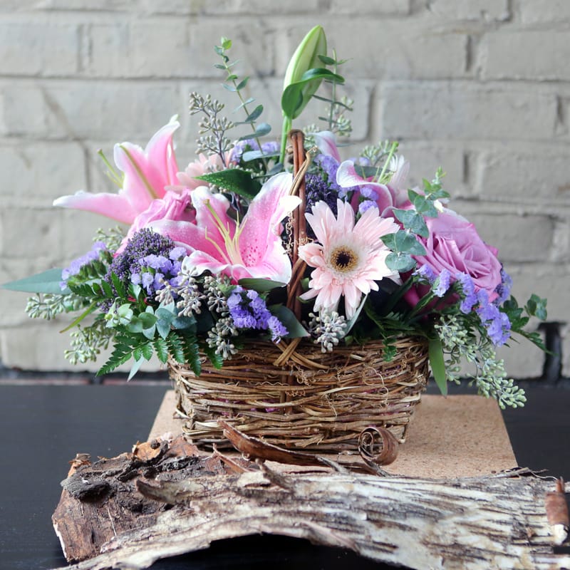 Bird's Nest Bouquet in Brookline, MA Albert's of Brookline Florist