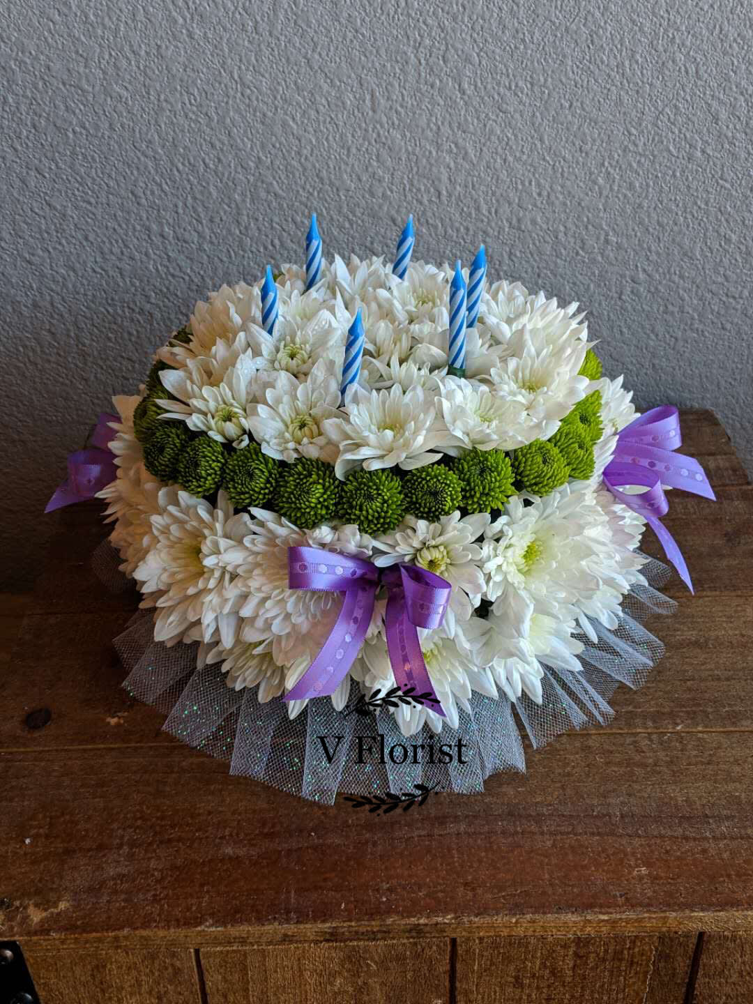 It S Your Happy Birthday Flower Cake In Las Vegas Nv V Florist