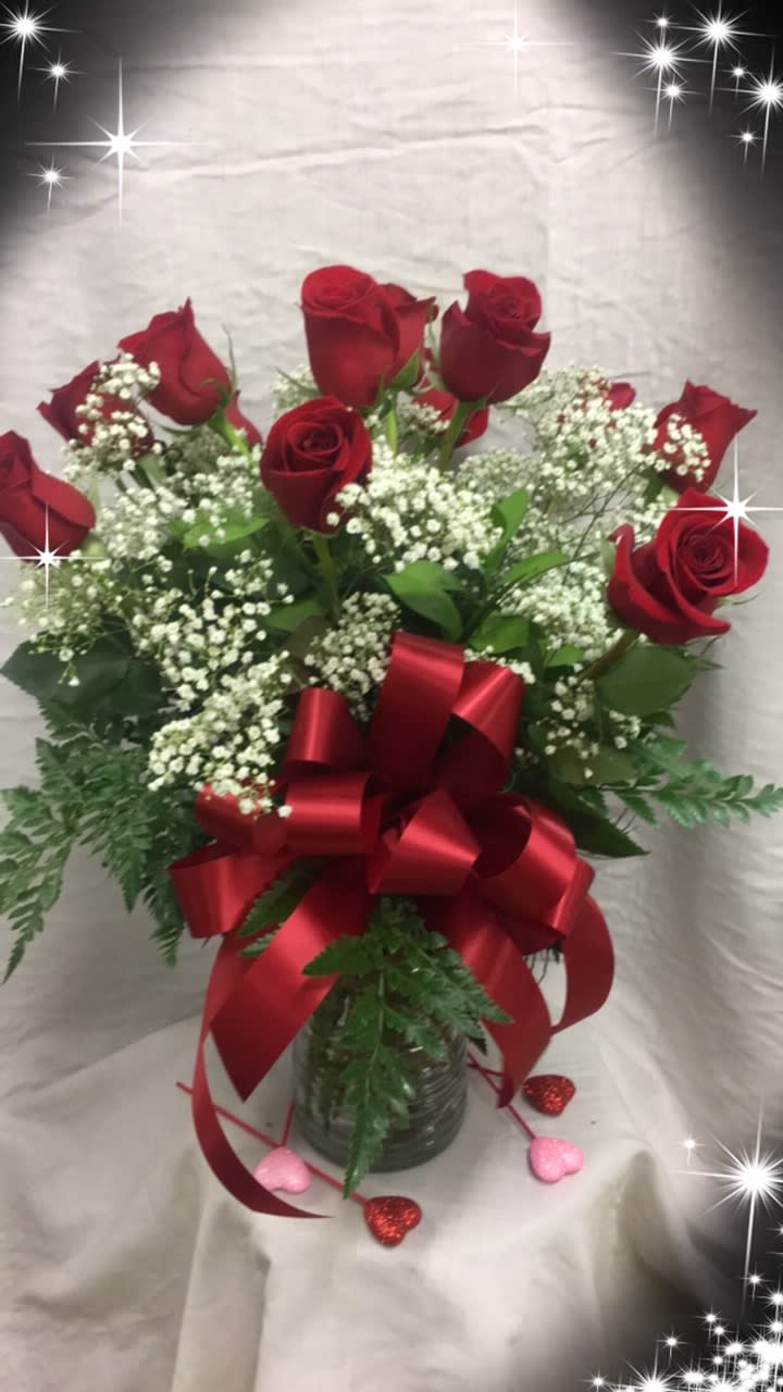 1 Dozen Red Roses In Deland Fl Dottie S Florist