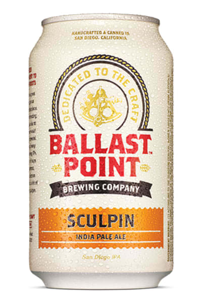 Ballast Point Sculpin Ipa 6x 12oz Cans In Santa Monica Ca Fireside Cellars