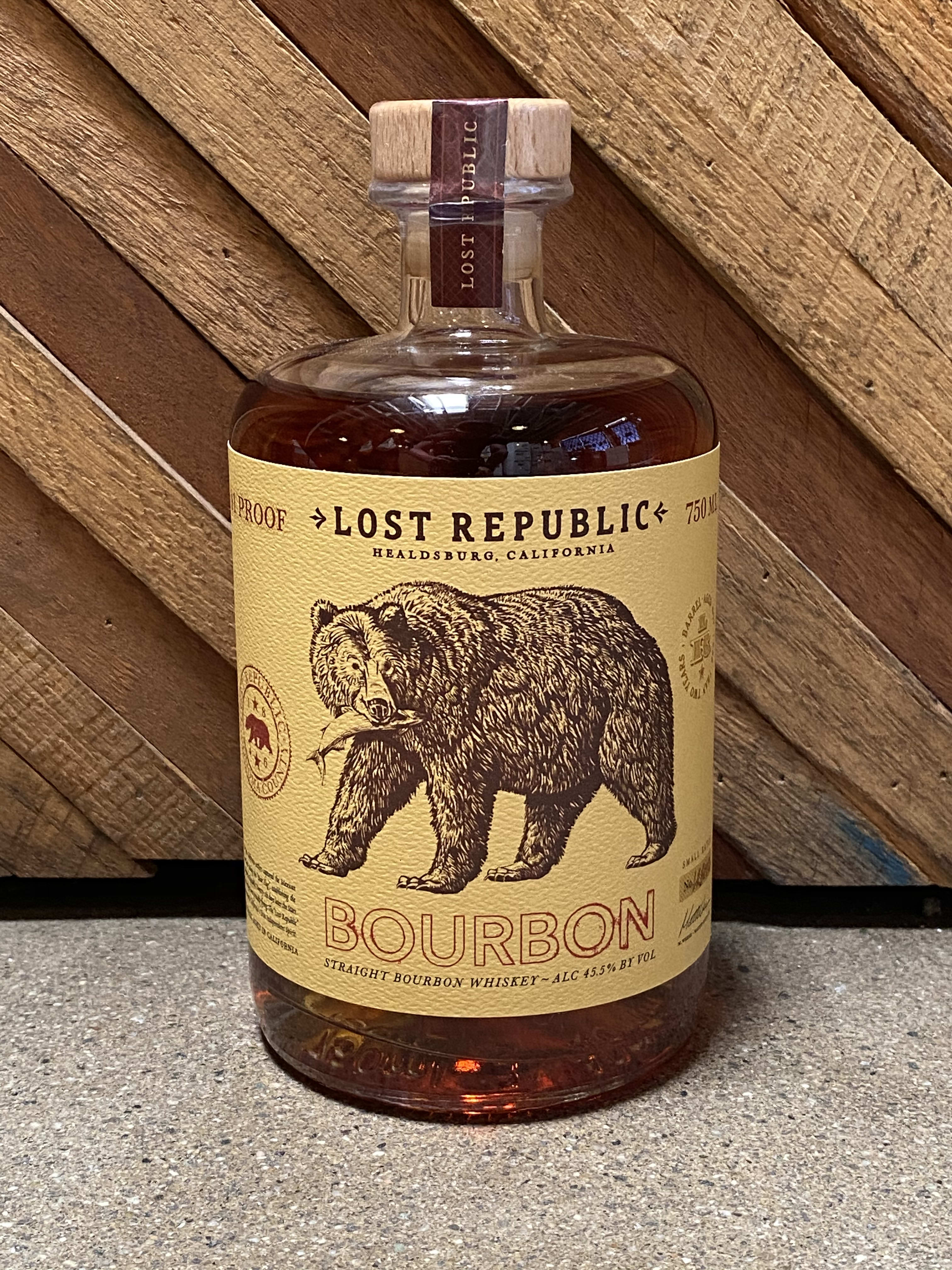 Lost Republic Straight Bourbon Whiskey in Culver City, CA Bar & Garden