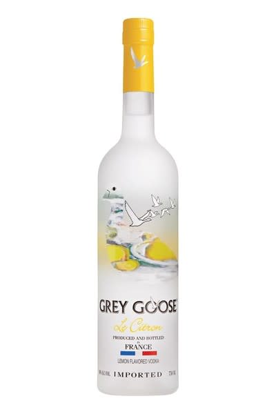 Grey Goose Le Citron Flavored Vodka 375ml Bottle In Santa Monica Ca Fireside Cellars