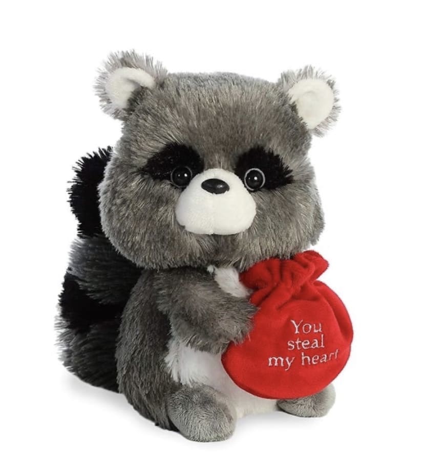 raccoon teddy bear
