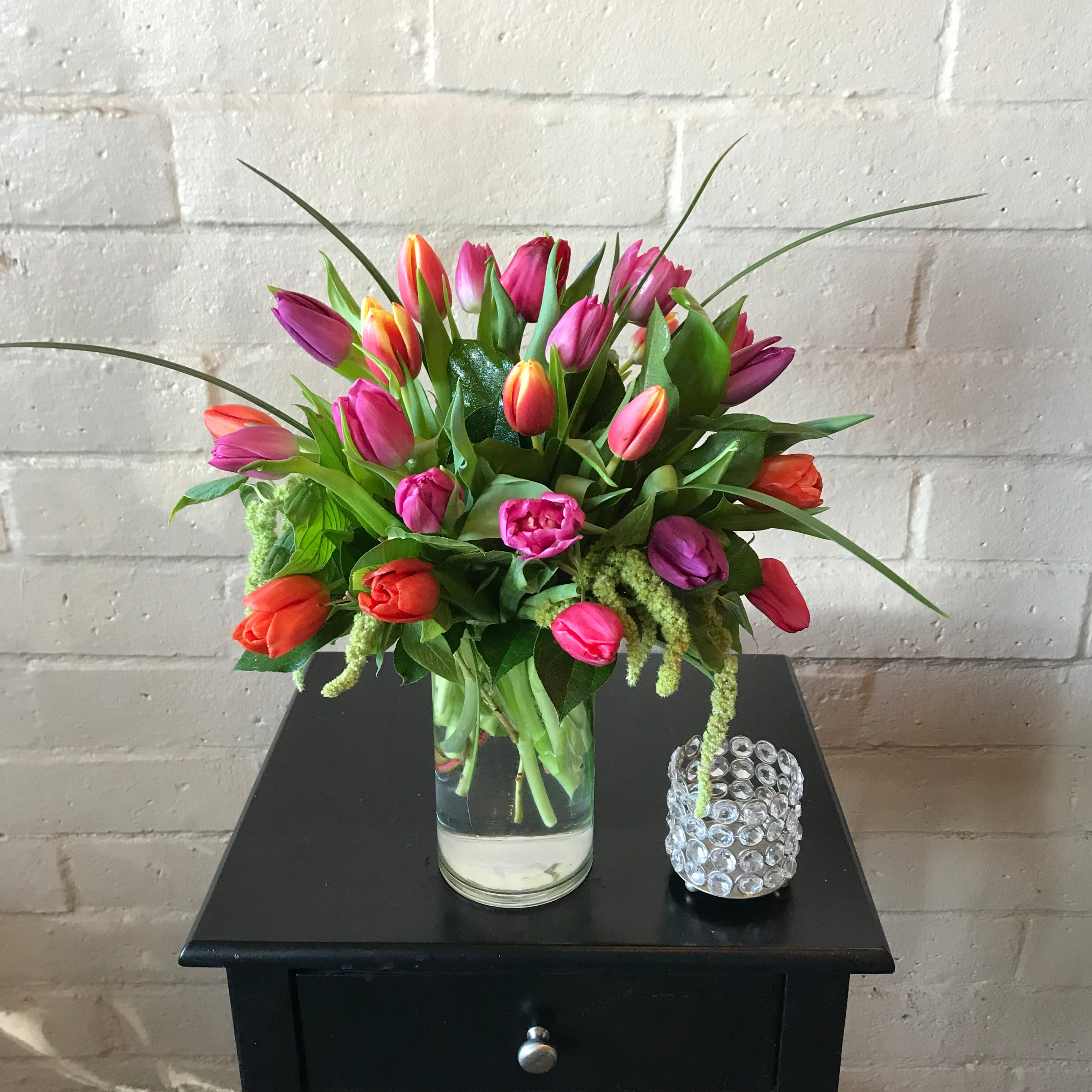 2 Dozen Mixed Tulips in Tustin, CA Saddleback Flower Shop