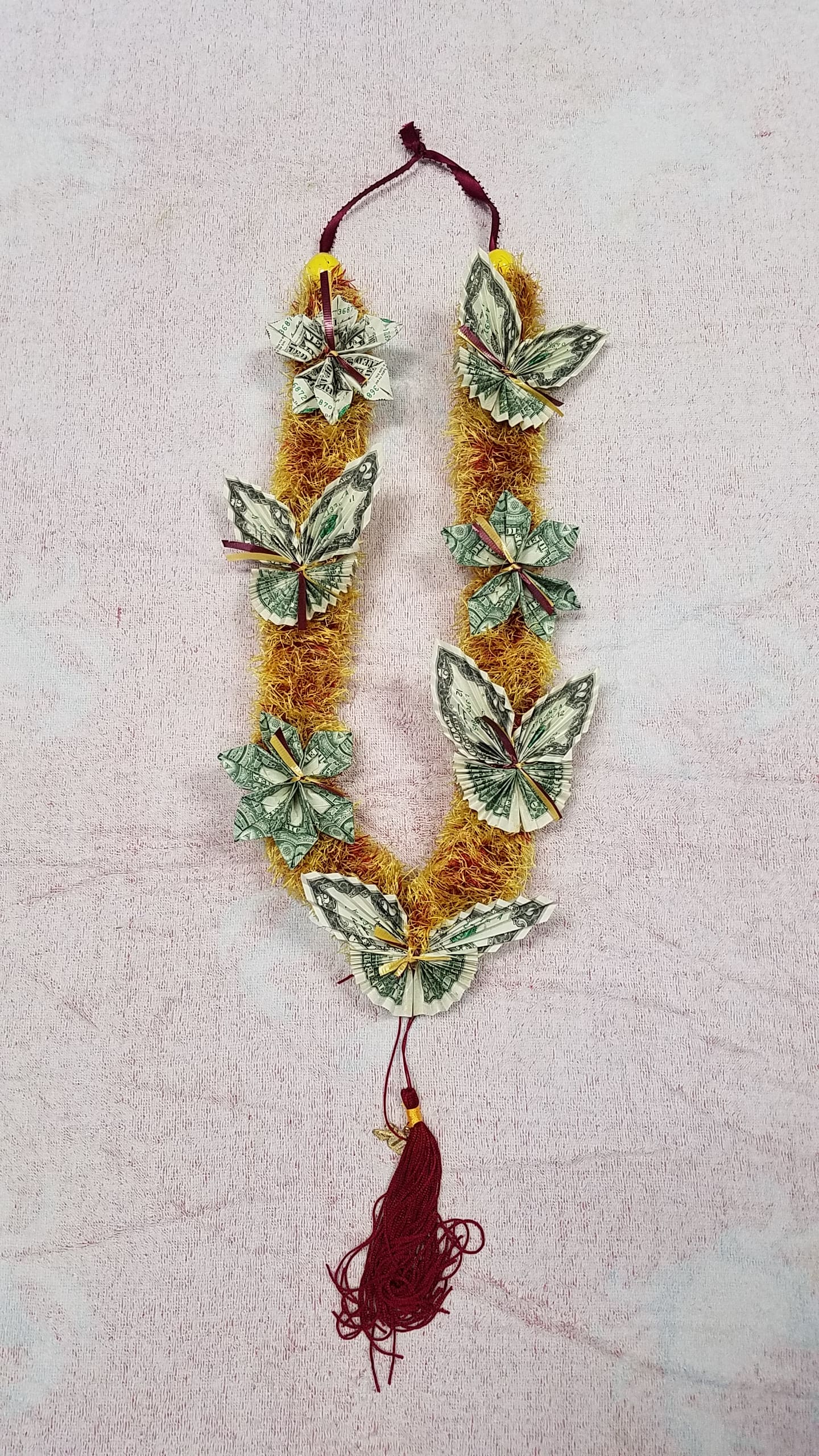 Eyelash Money Lei 1 In Downey Ca Downey Chapel Florist