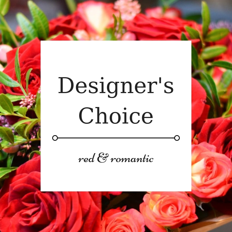 Designer S Choice Romantic Reds In Cranston Ri Garden Hills Florist
