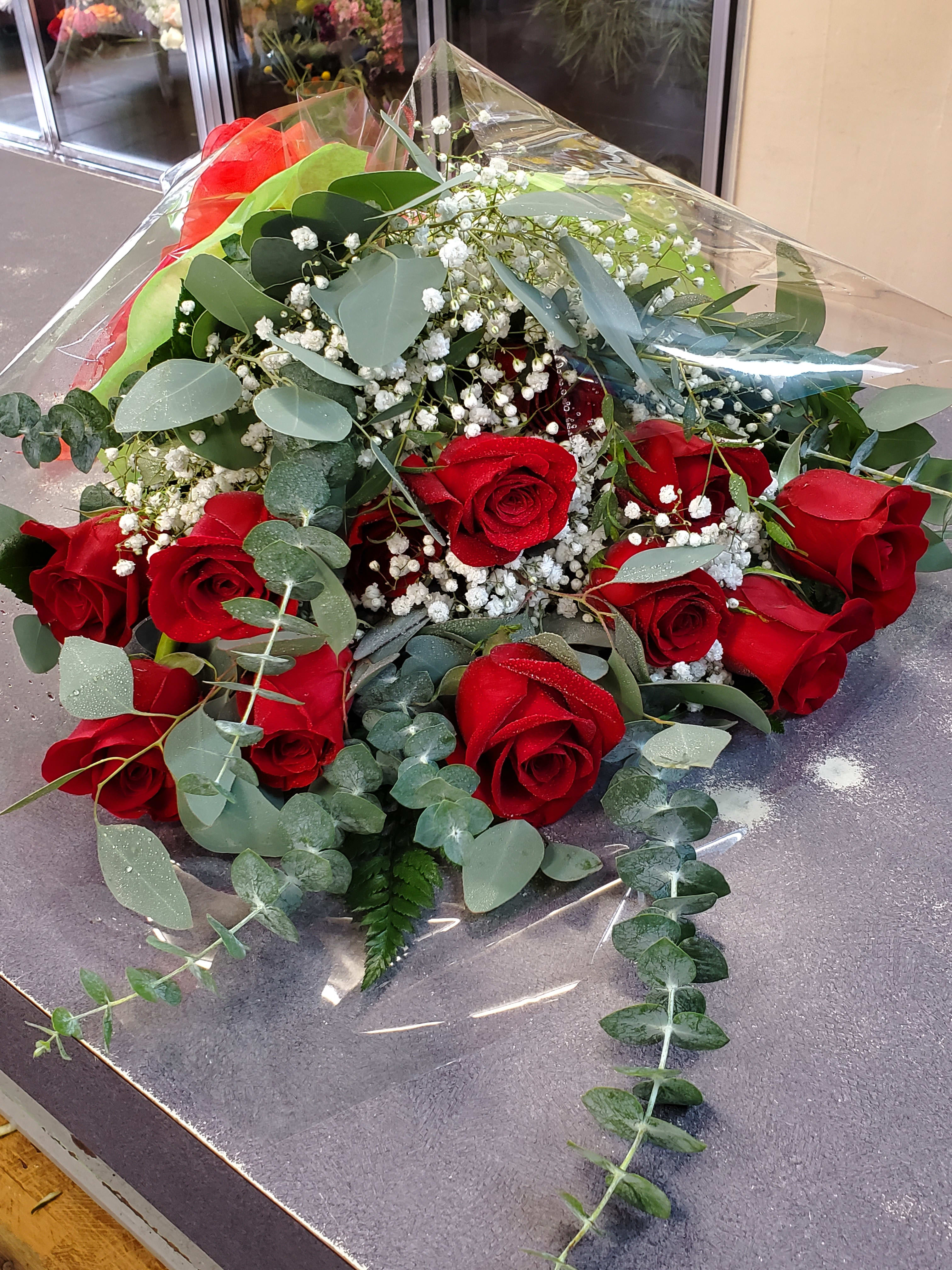 Wrapped Roses In Cranston Ri Garden Hills Florist