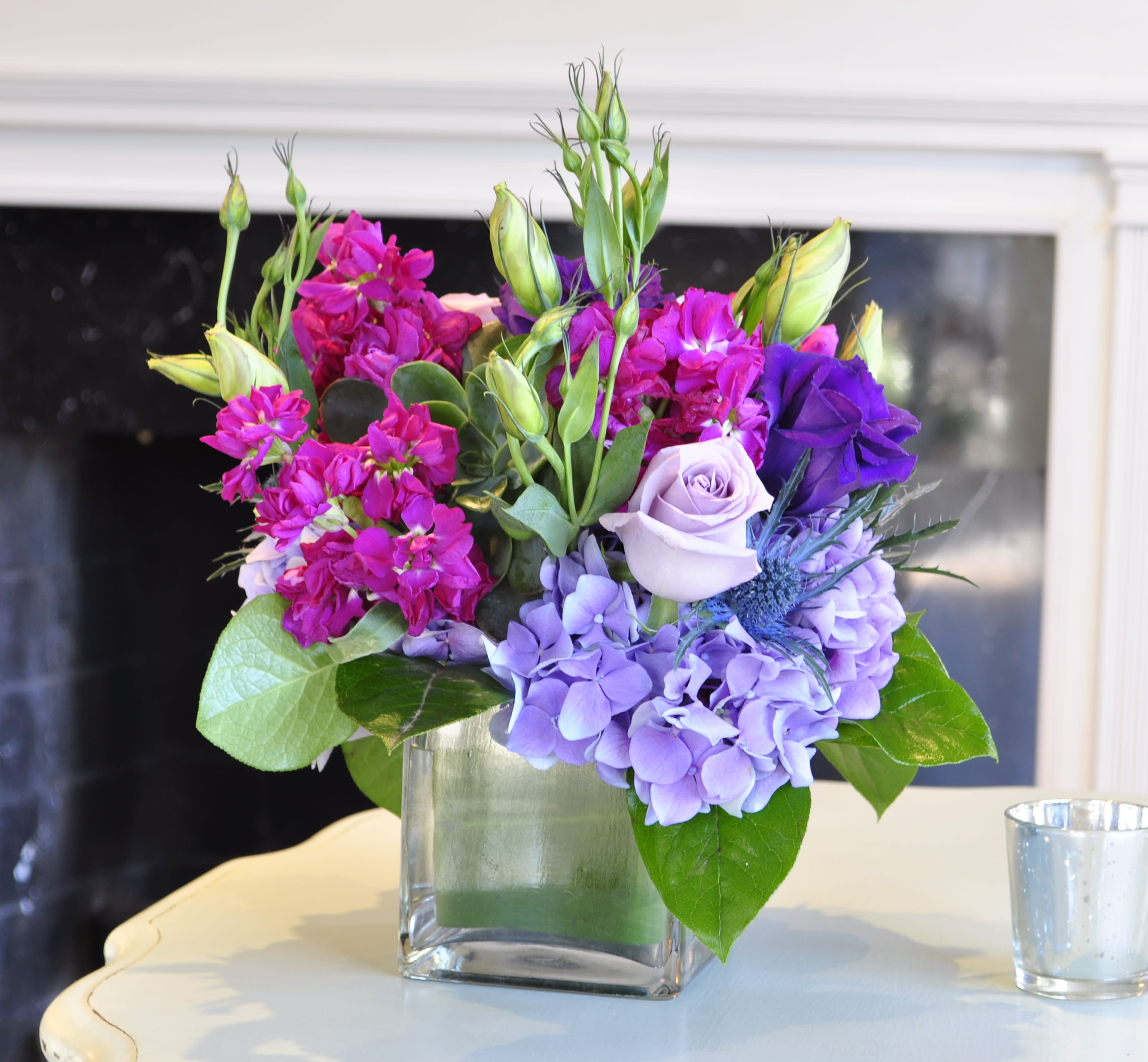 Purple Mist in Atlanta, GA | Chelsea Floral Designs During our informative sessions in our professional classroom space, our seasoned instructors will work beside you as you create an arrangement.