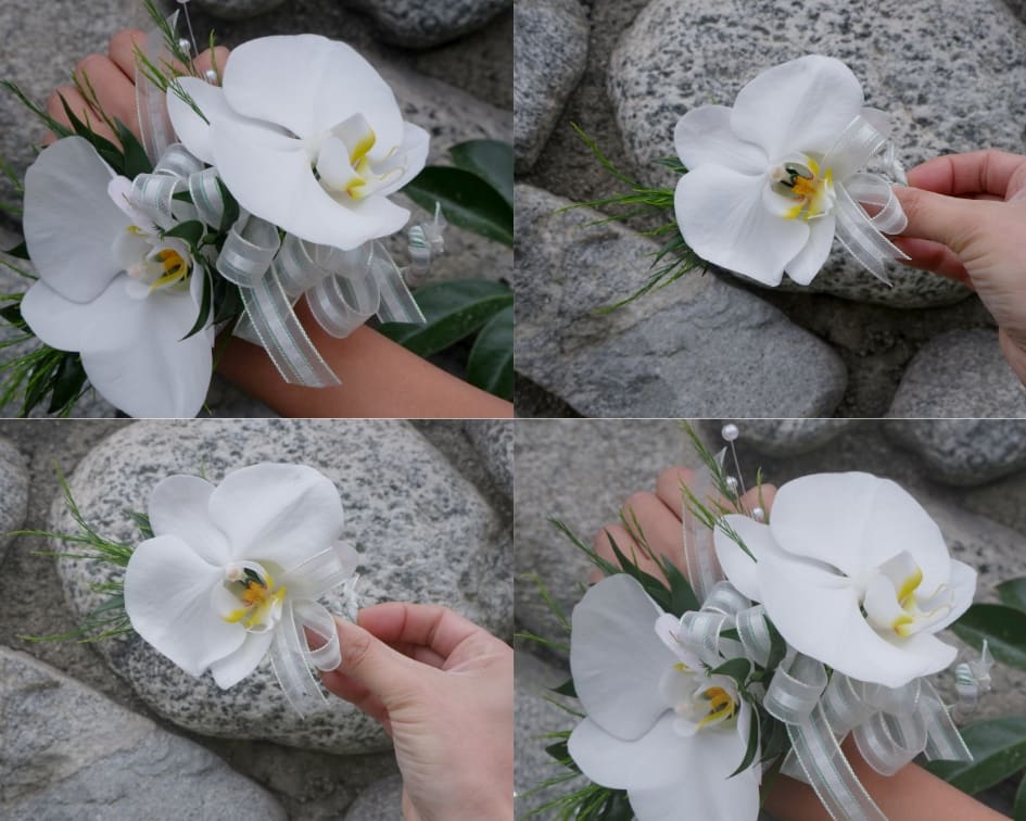 Phalaenopsis Orchid Corsage Sf305 In Claremont Ca Sherwood Florist Uniqueart Gallery