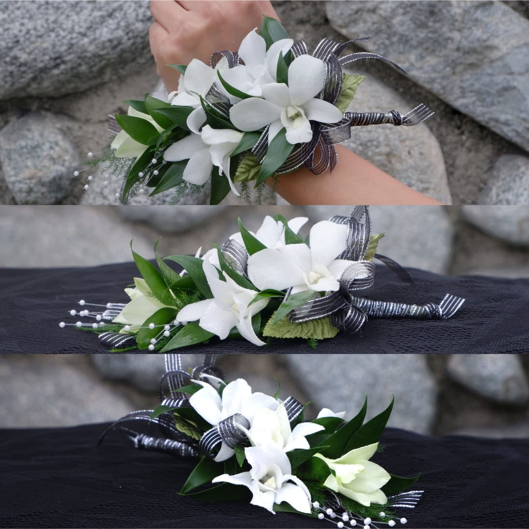 Dendrobium Orchid Corsage Sf309 In Claremont Ca Sherwood Florist Uniqueart Gallery