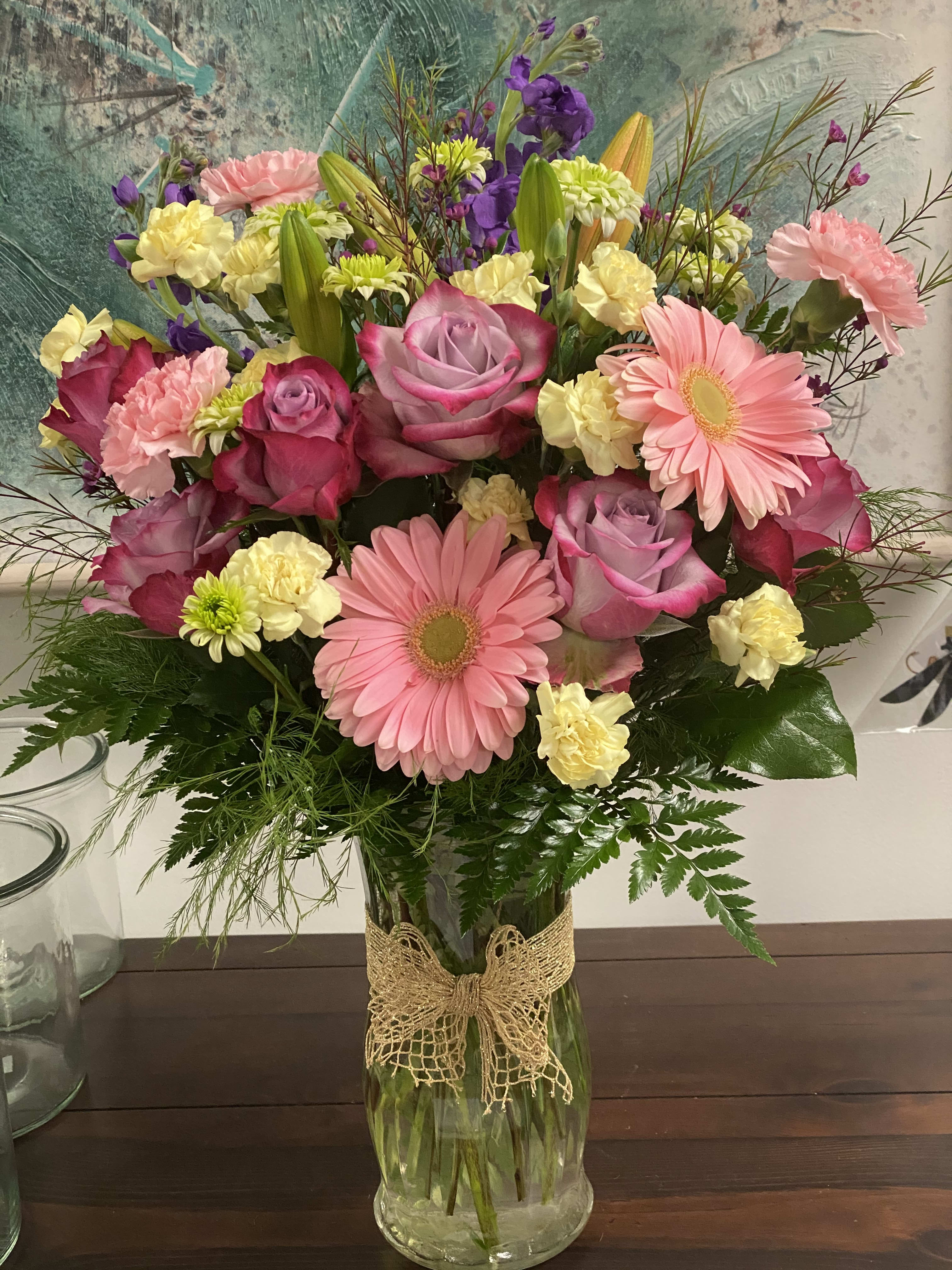 Pink Delight in East Rochester, NY | The Flower Shop
