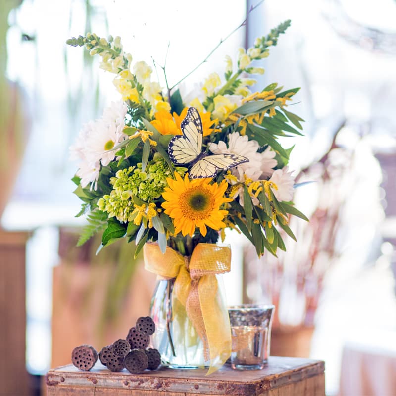 Sunflower Mix By Llanes In High Point Nc Llanes Flower Shop Llc