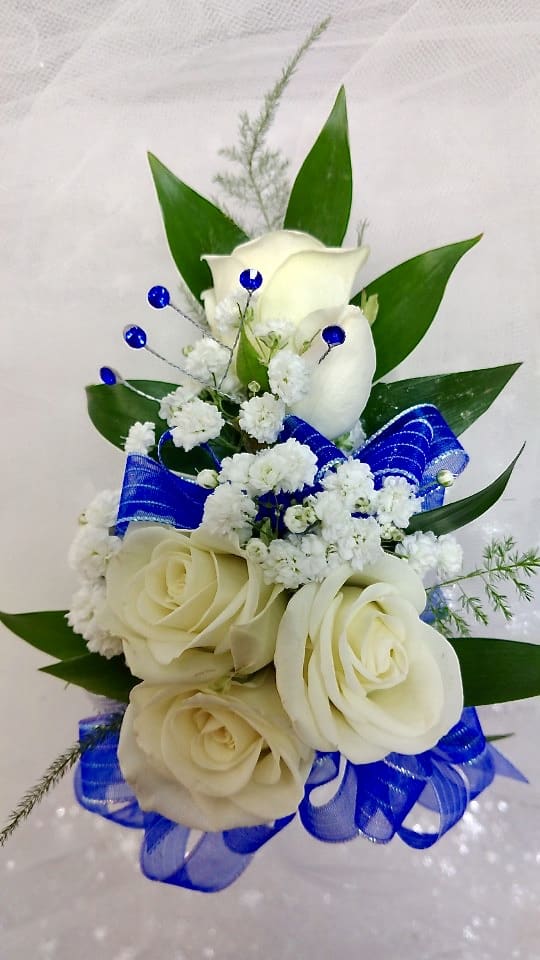 Blue Corsage in Vancouver, WA Heaven Scent Flowers and Gifts
