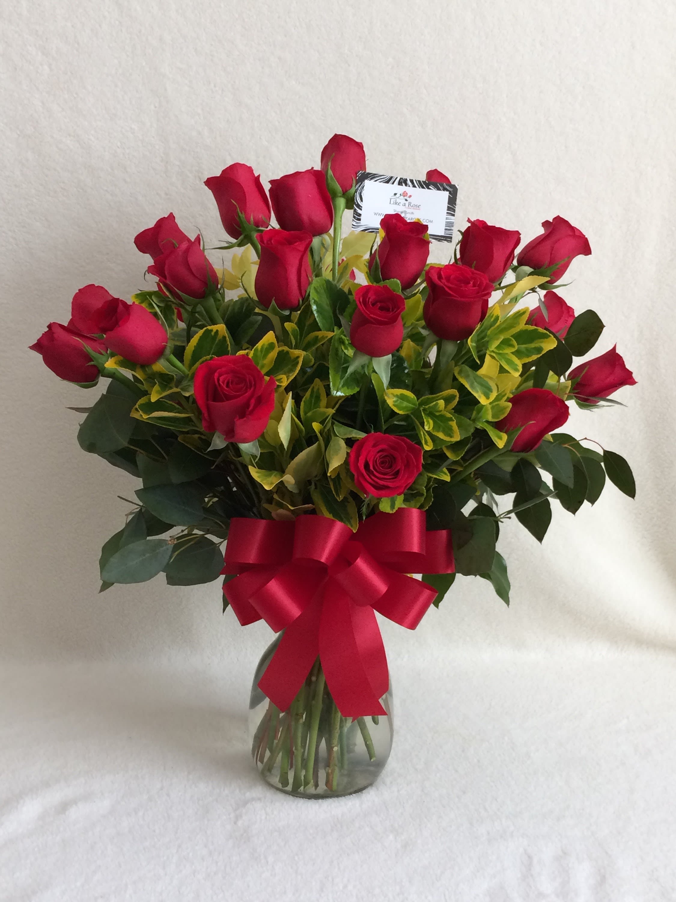 2 Dozen Roses By Like A Rose Floral Designs