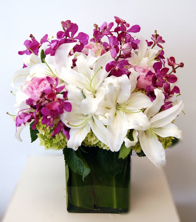 Lilies And Orchids In Hartland Wi Wild Petals Floral