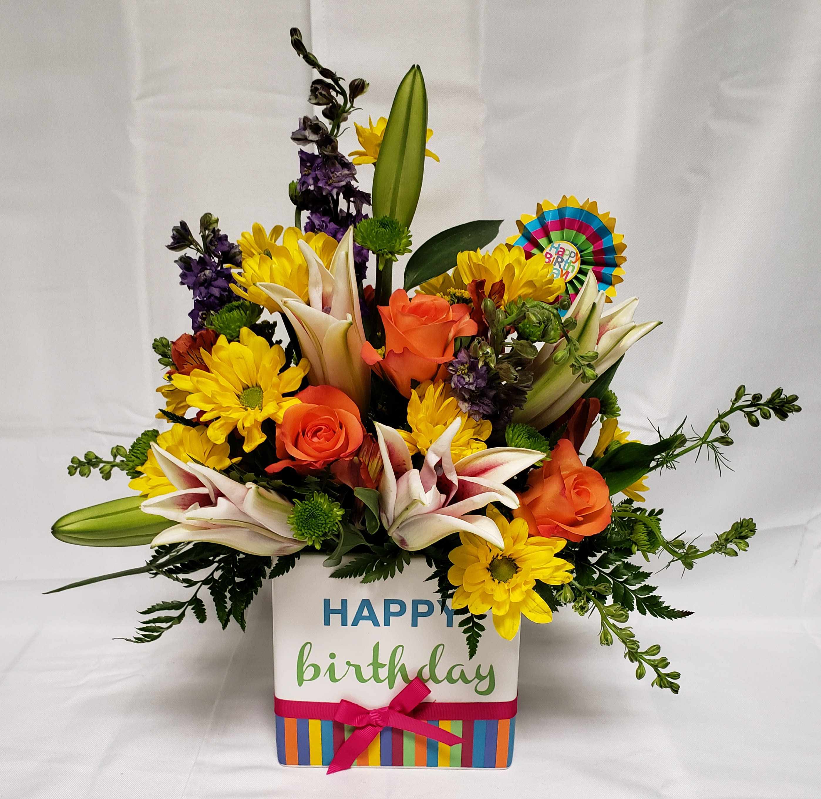 The Ftd Birthday Brights Bouquet In Alexandria La Michele S Flower Shop