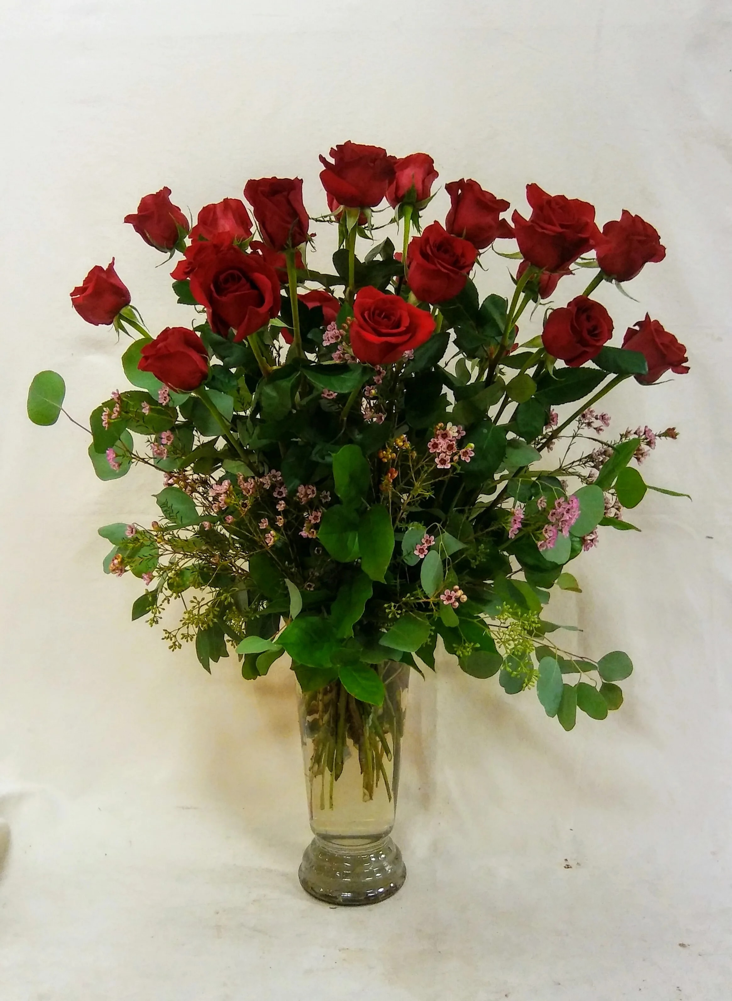 2 Dozen Roses Arranged in St. Louis, MO | Ken Miesner&#39;s Flower Shoppe