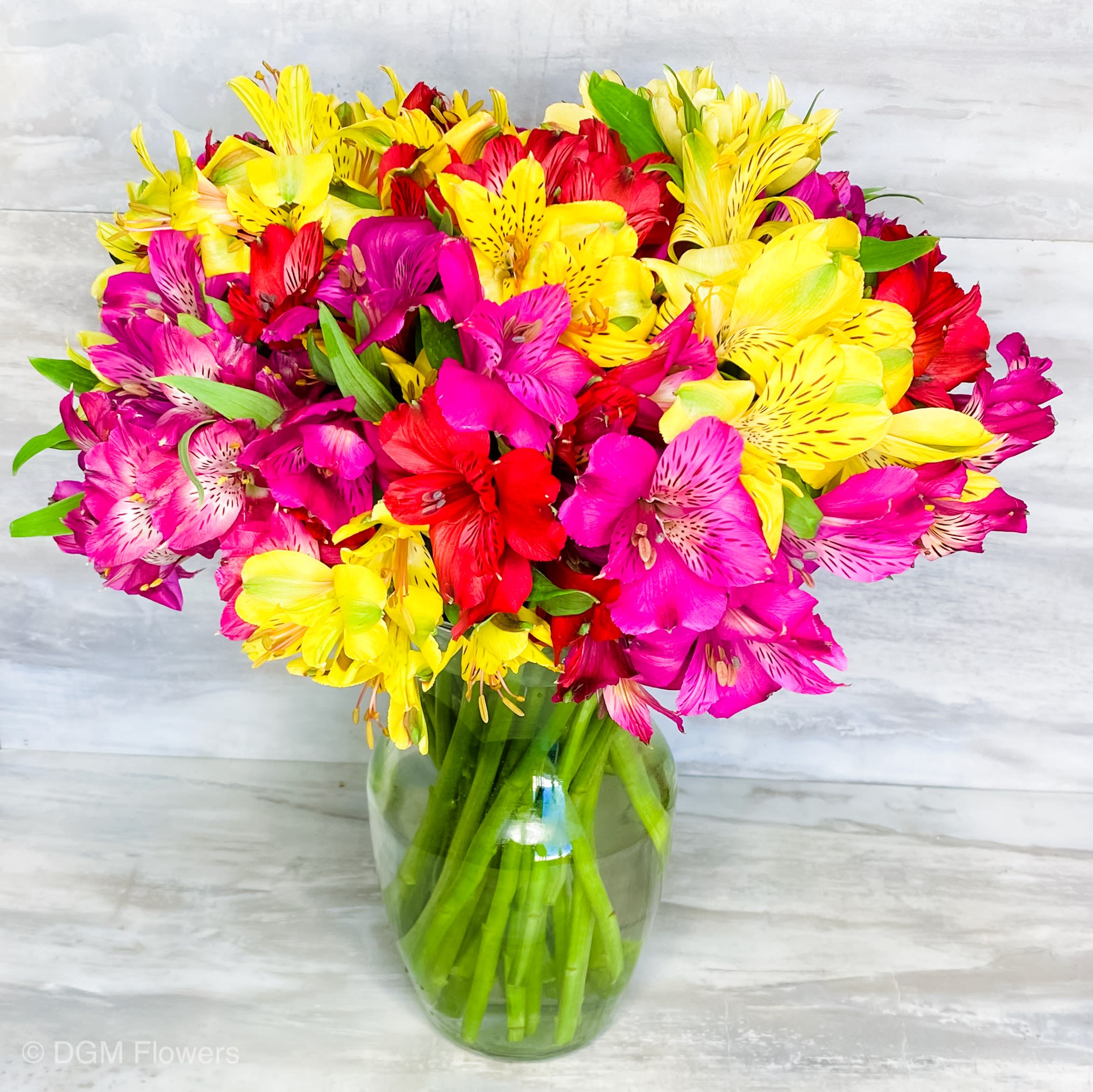 Spring Peruvian Lilies In Fort Lauderdale Fl Dgm Flowers Events