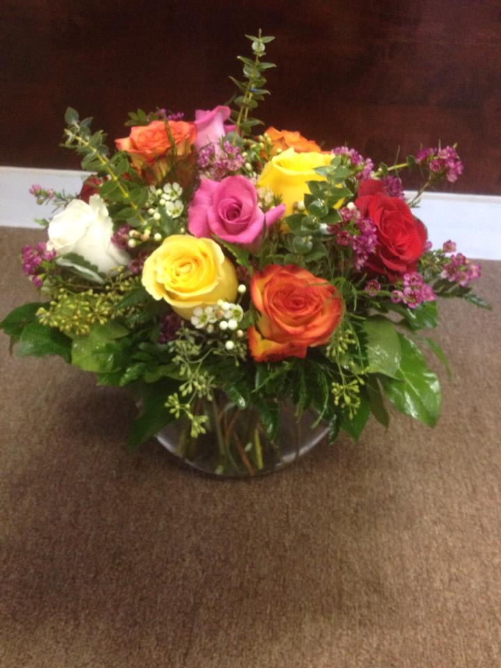 Mix Roses In Cherry Hill Nj Flower Boutique
