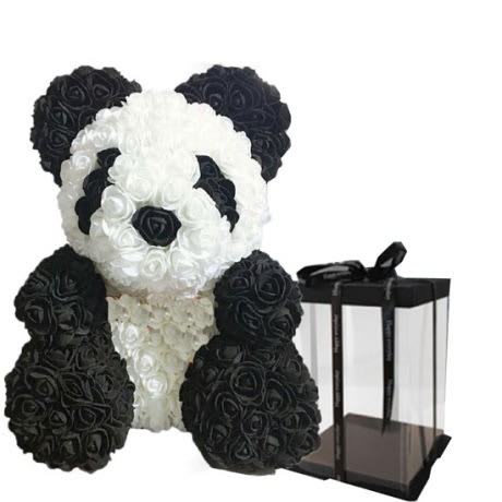 panda rose bear