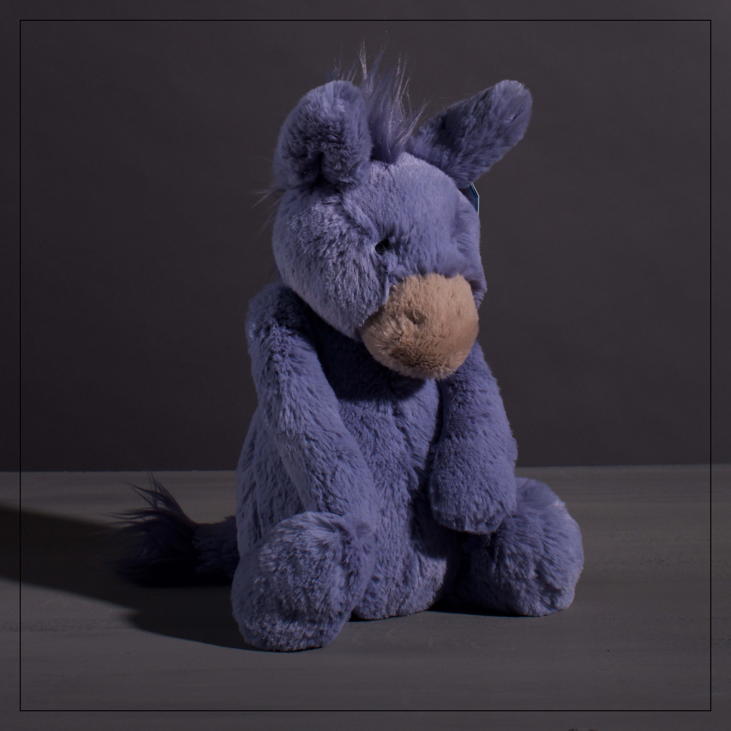 jellycat bashful donkey grey