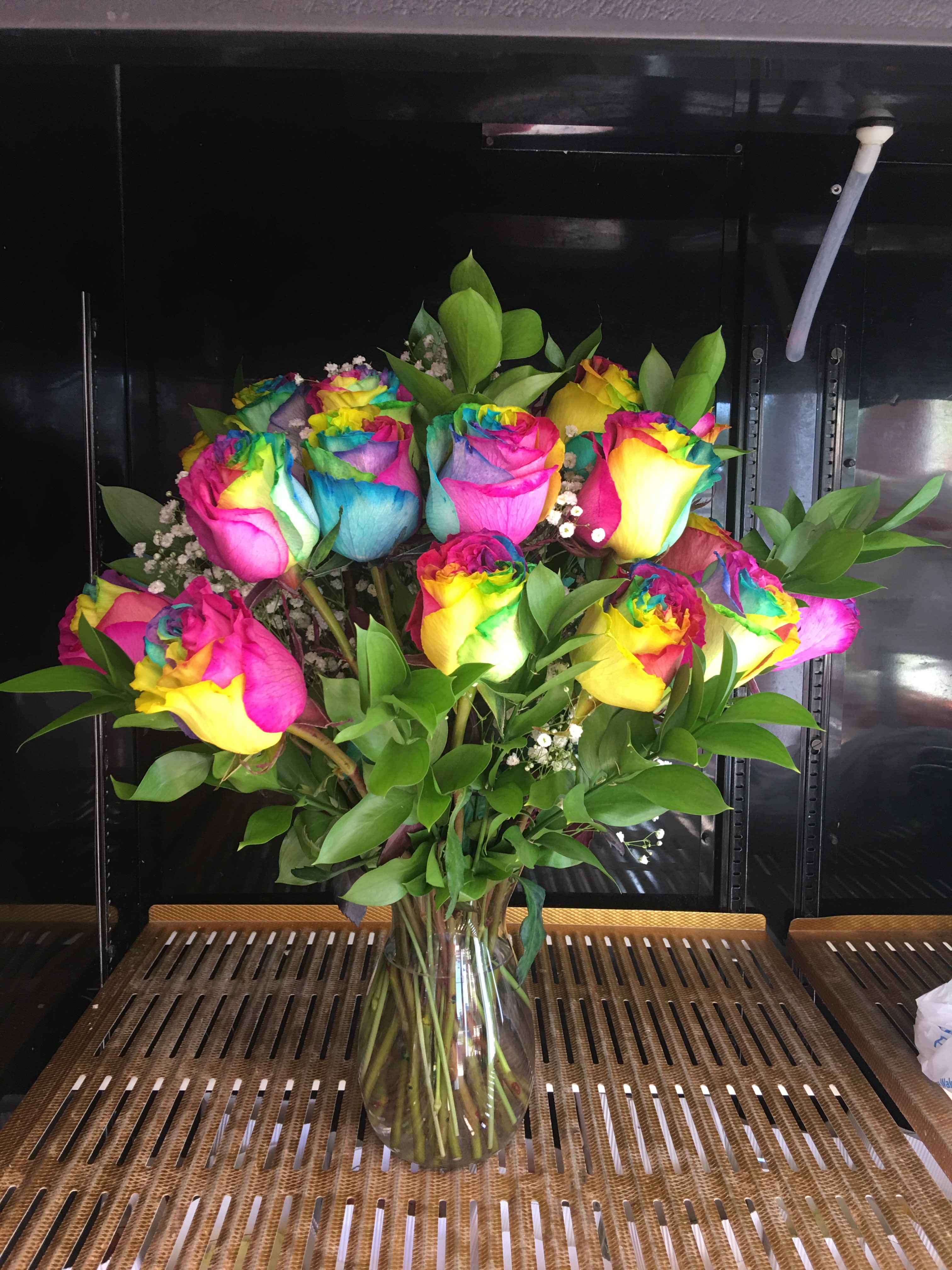 Tie Dye Rose Arrangement In Saint Paul Mn Jerry S Roses