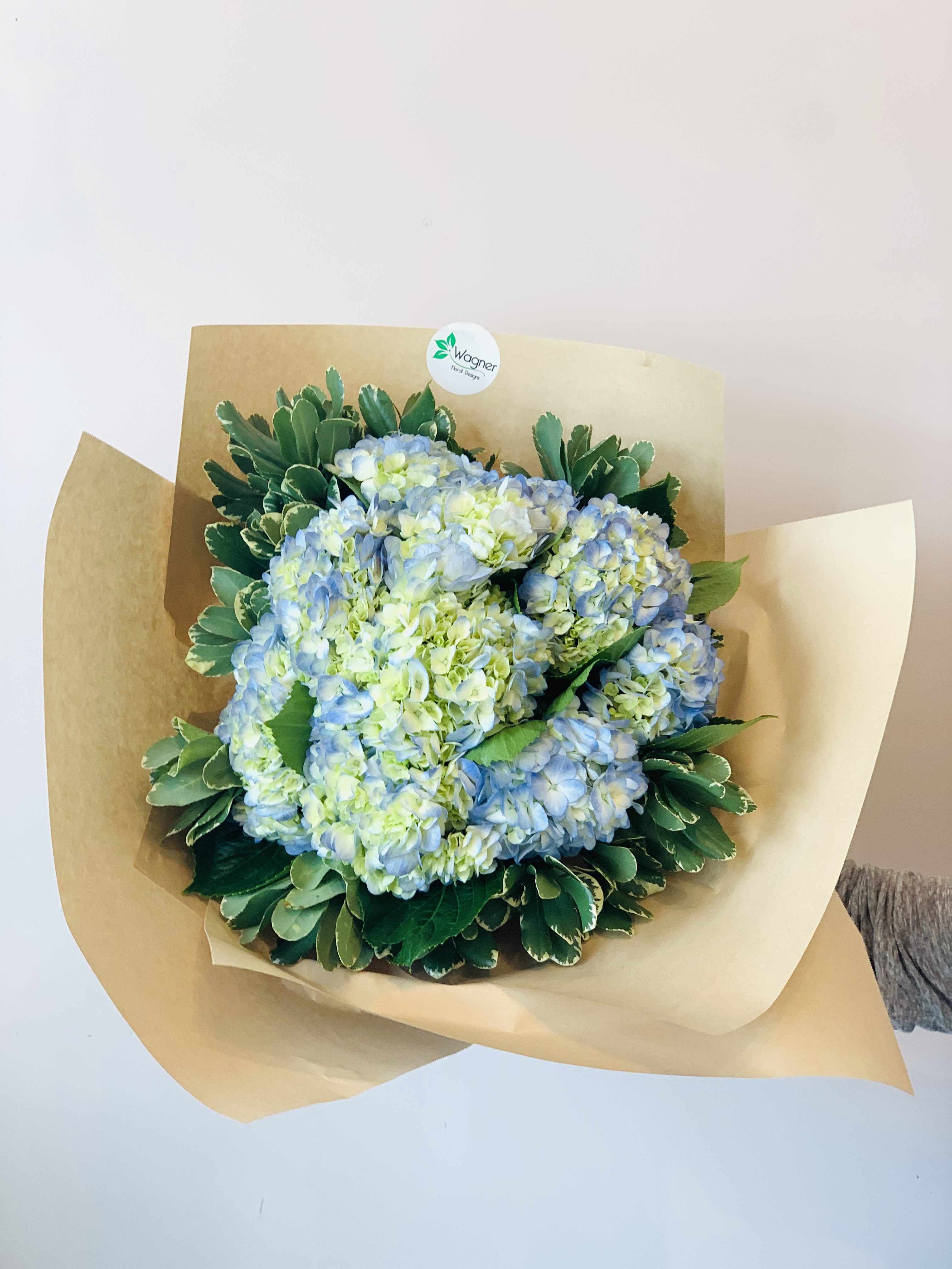 Blue Hydrangeas Bouquet In Somerville Ma Wagner Floral Designs,Small Bathroom Ideas Pinterest