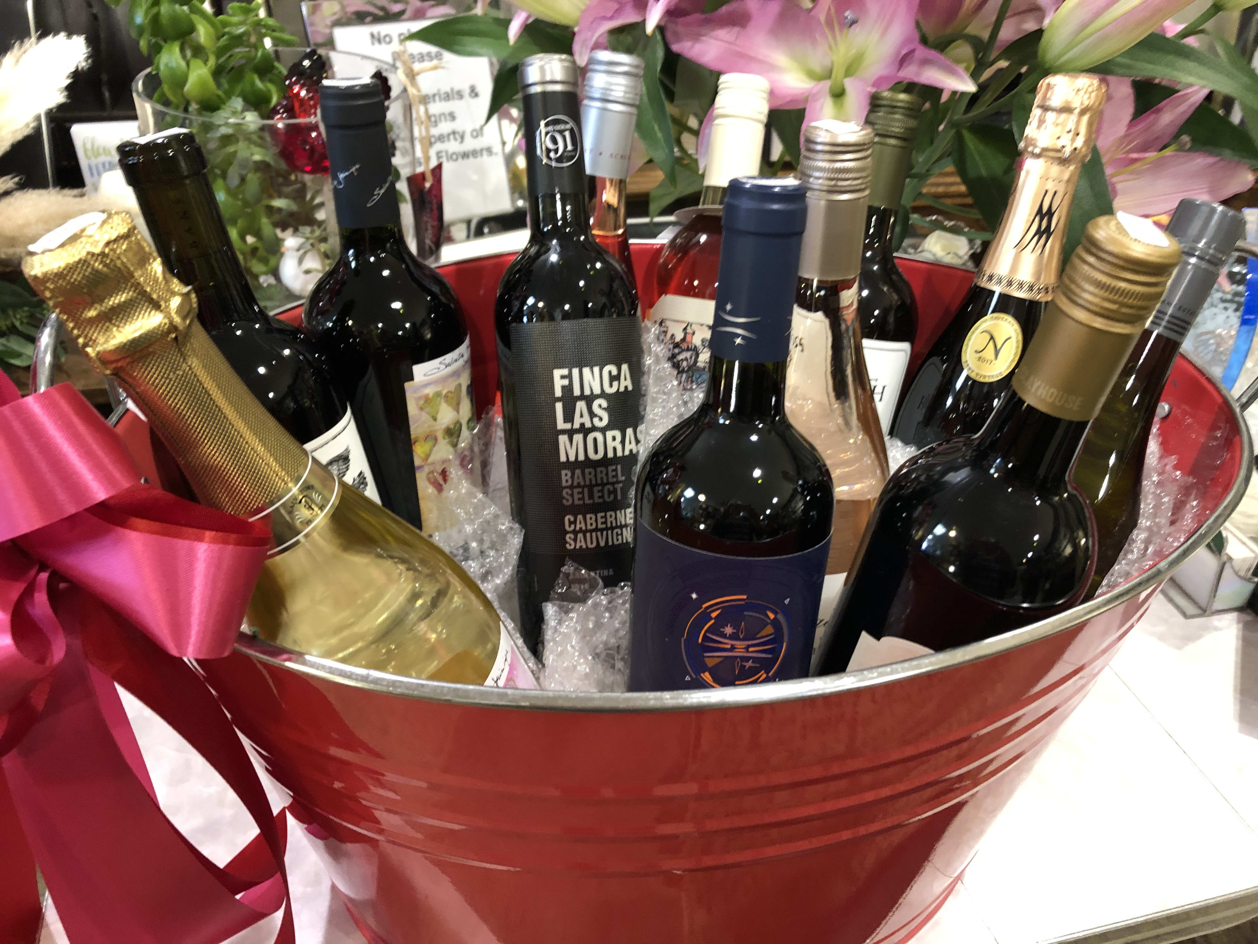 A Bouquet Of Wine 12 Bottles In Thiensville Wi Fantasy Flowers Gifts Wine