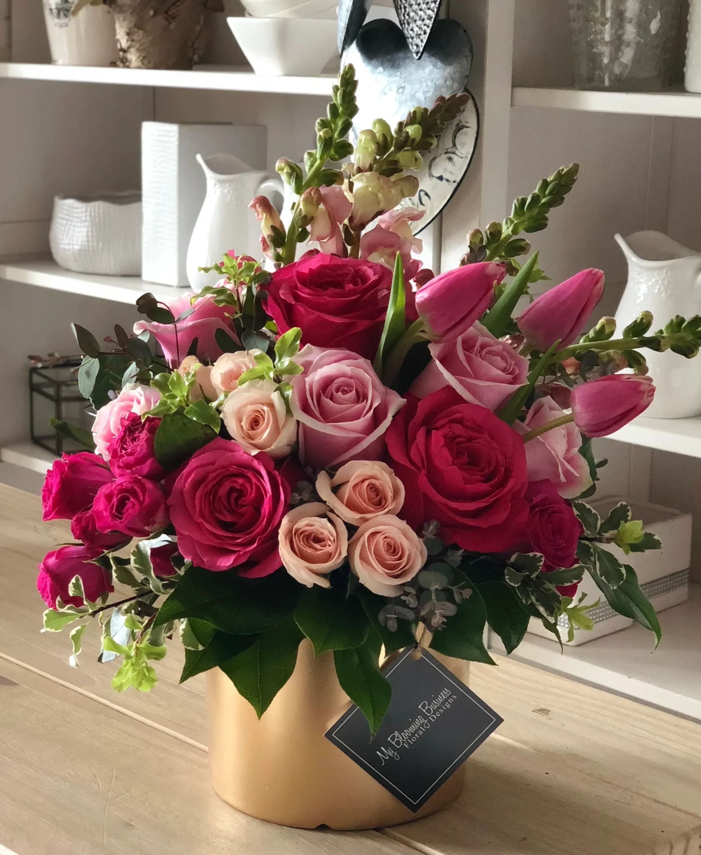 Shades of Pink by My Blooming Business