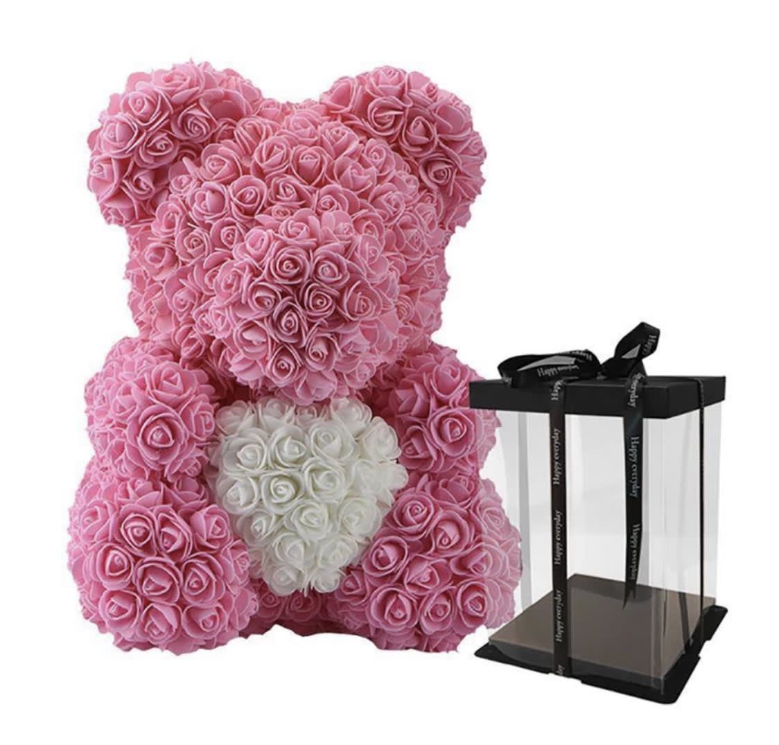 large rose bear