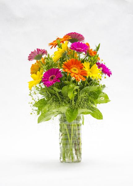 Gerbera Daisy Vase in Modesto, CA | Fresh Ideas Flower Co