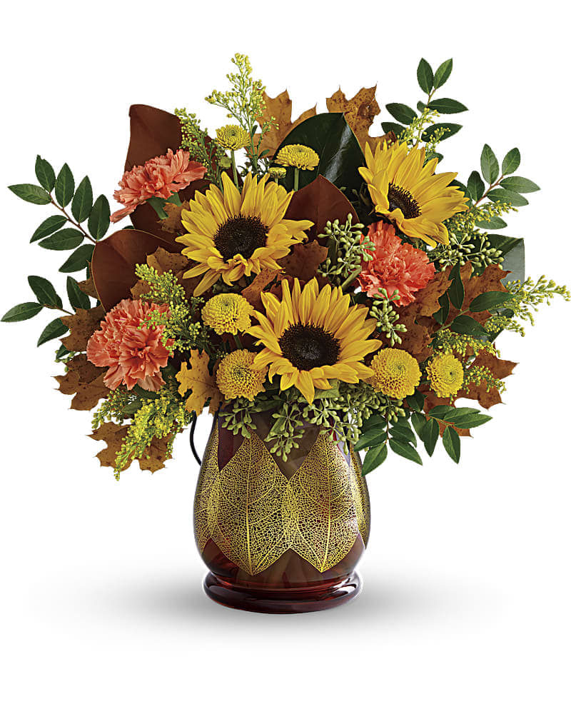 Teleflora's Changing Leaves Bouquet in Sebring, OH Joy's Flower Shop