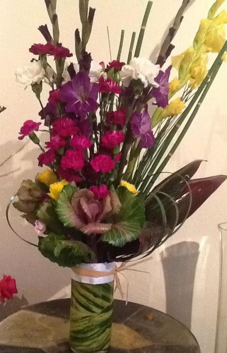 For me  - Mix variety bouquet of flowers 