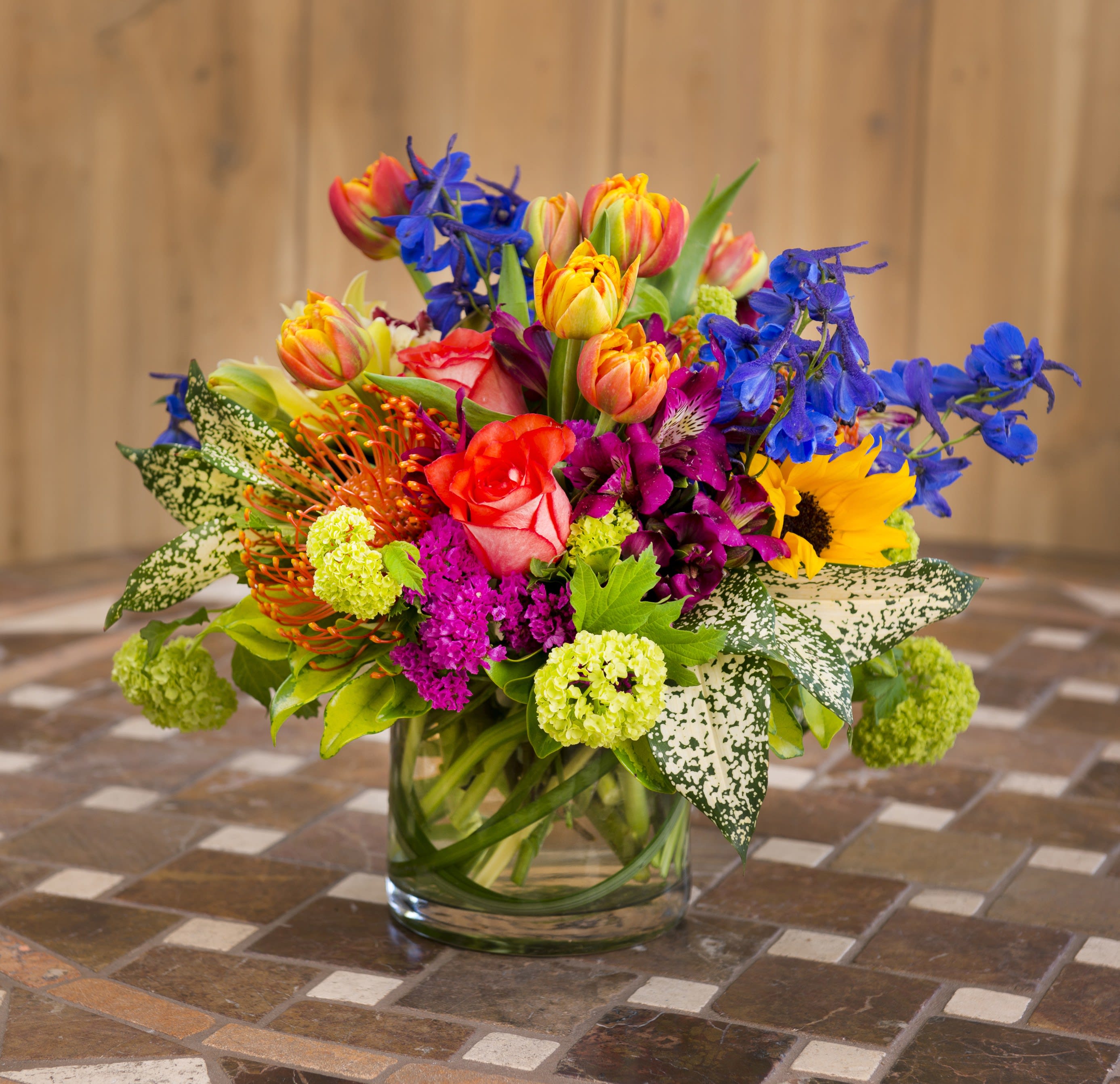 The West Covina styled arrangement by Flowers By Robert Taylor Inc