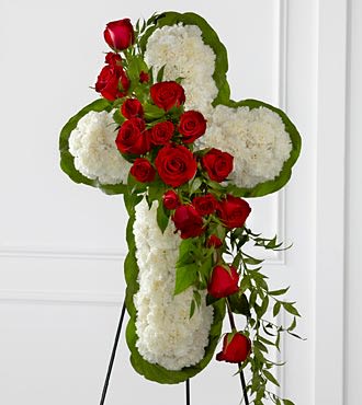 Eternal Peace Eternal Peace - Send your condolences with this amazing piece. *The red can be changed to another color of your choice. Be sure to specify in the special instructions.
