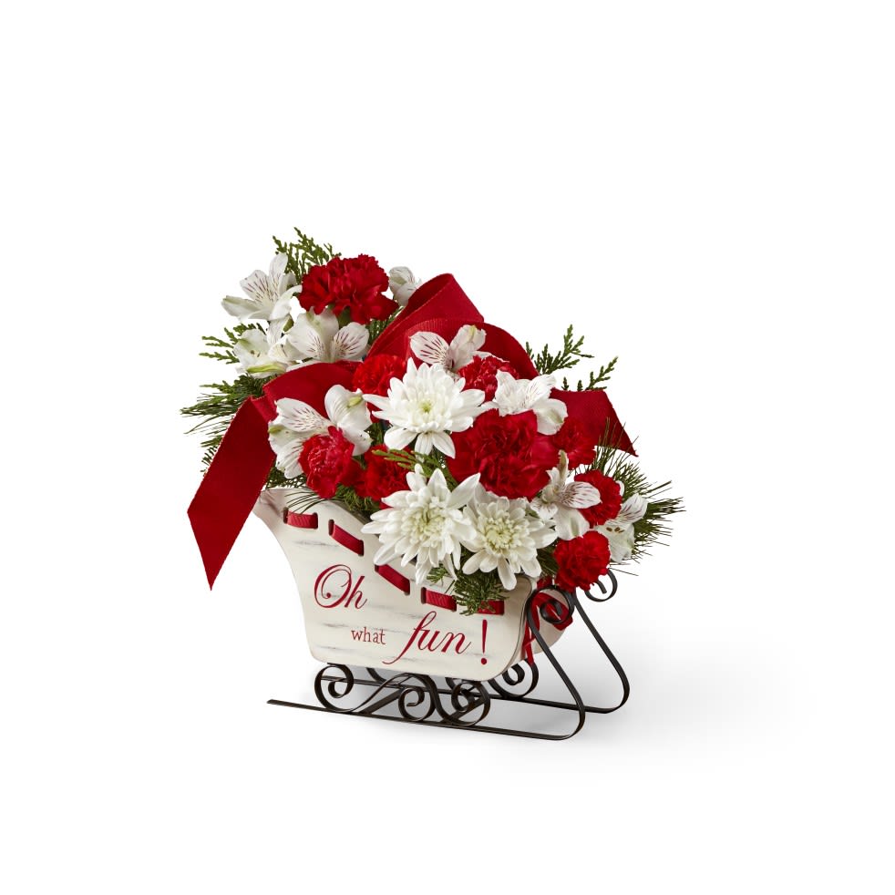 Ftd Holiday Traditions Bouquet (c4) in Coventry, RI Ice House Flowers